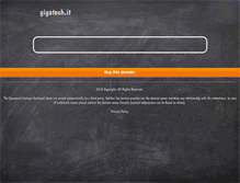 Tablet Screenshot of gigatech.it